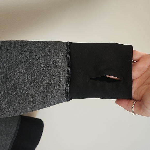 Athleta Womens Fuse Colorblock Scuba Neoprene Pullover Sweatshirt - Picture 4 of 7